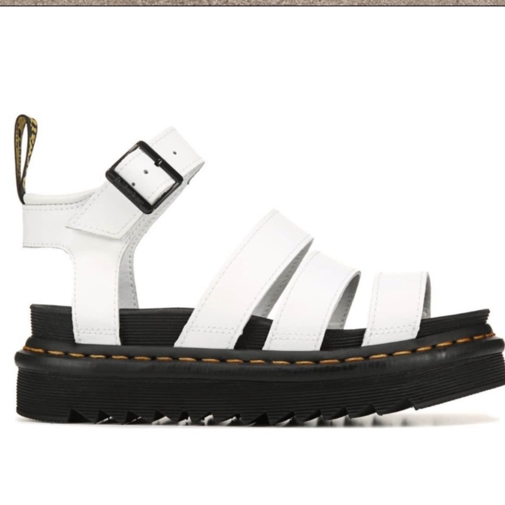 Dr. Martens white leather sandals (in the box) - Picture 5 of 5